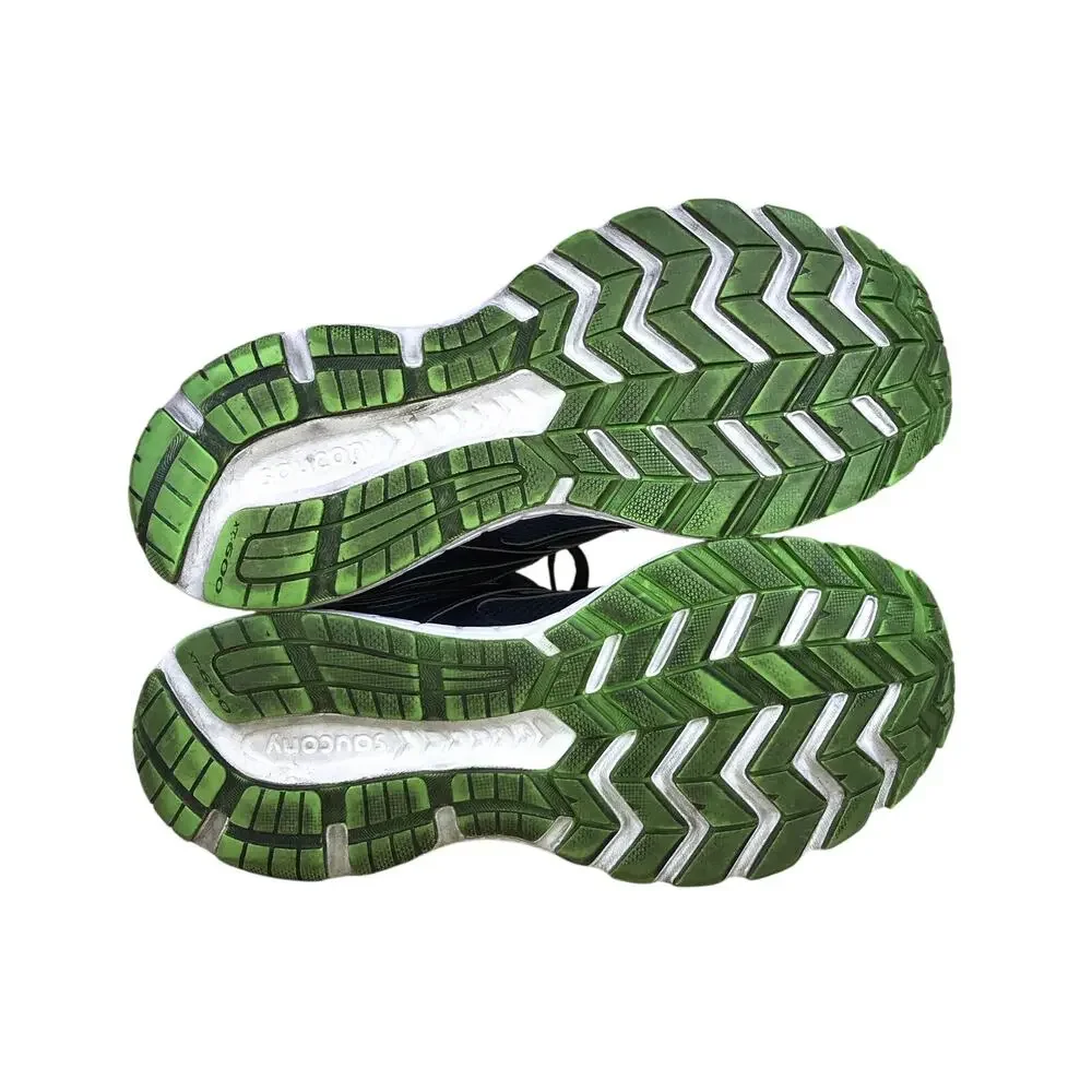 Saucony Cohesion 11 Running Shoes Men’s 9 Navy Green Athletic Sneakers S20420-1